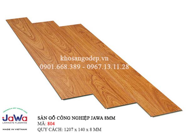Sàn gỗ Jawa cốt xanh 804