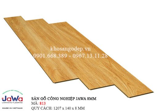 Sàn gỗ Jawa cốt xanh 813