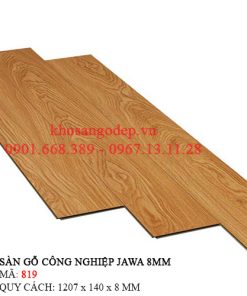 Sàn gỗ Jawa cốt xanh 819