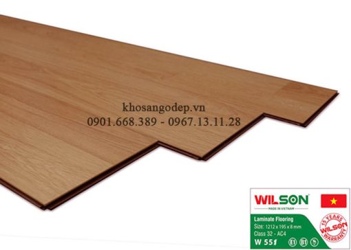 Sàn gỗ Wilson 8mm W551