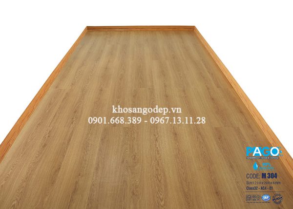 Thi công sàn gỗ Pago M304 tại Thanh Xuân
