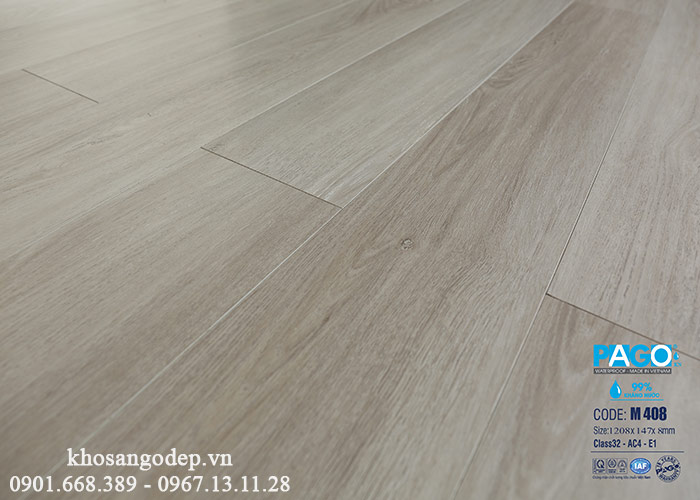 Sàn gỗ Pago M408