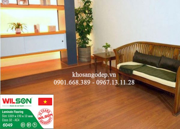 Sàn gỗ Wilson 6049 tại Hà Nam