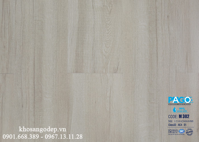 Sàn gỗ Pago cốt xanh M302