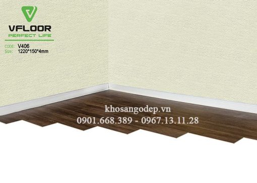 Sàn nhựa giả gỗ Vfloor V406