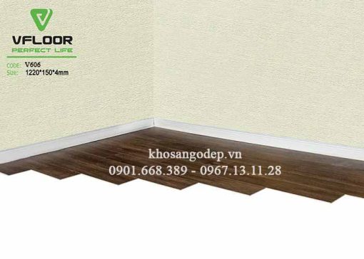 Sàn nhựa giả gỗ Vfloor V606