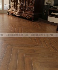 Sàn gỗMalaysia Borneo xương cá BN19722