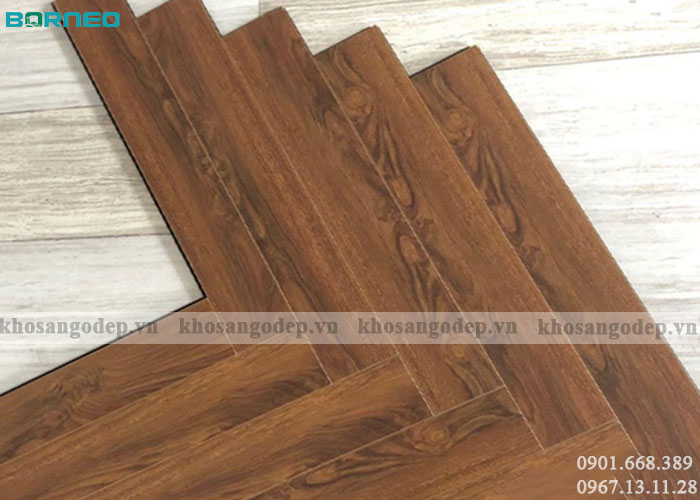 Sàn gỗ xương cá Borneo BN19722