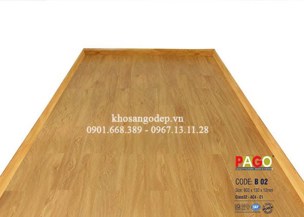 Sàn gỗ công nghiệp Pago B02