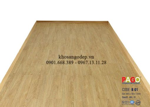 Sàn gỗ PAGO 12mm B01