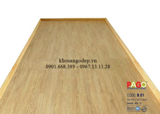 Sàn gỗ PAGO B01 -12mm