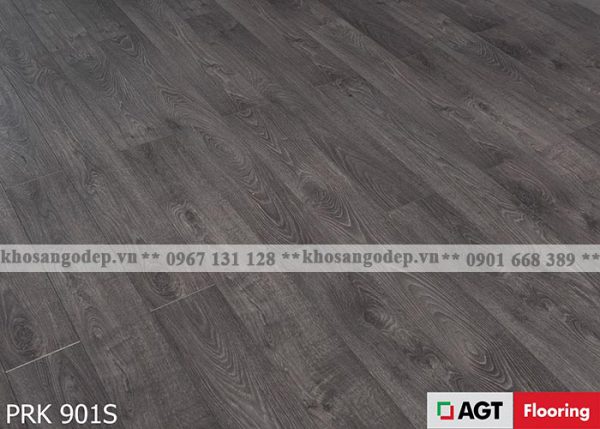 Sàn gỗ AGT 12mm màu ghi đen