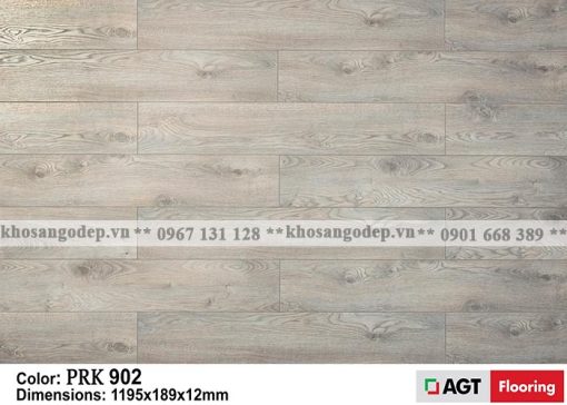 Sàn gỗ AGT 12mm màu lông chuột