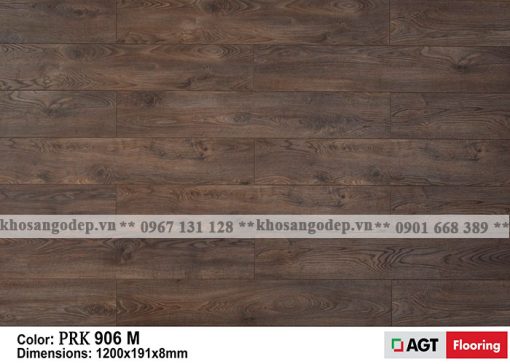 Sàn gỗ AGT 8mm màu nâu trầm