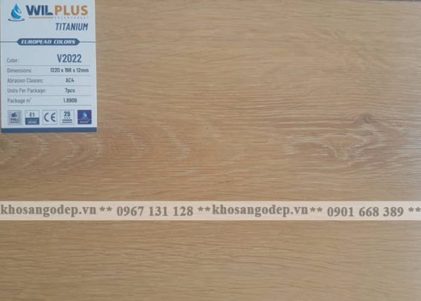 Sàn gỗ Wilplus Titanium V2022