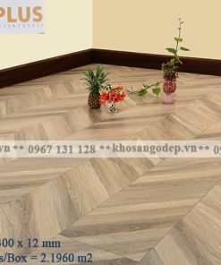 Sàn gỗ xương cá Wilplus 3D XC63 tại Hà Nội
