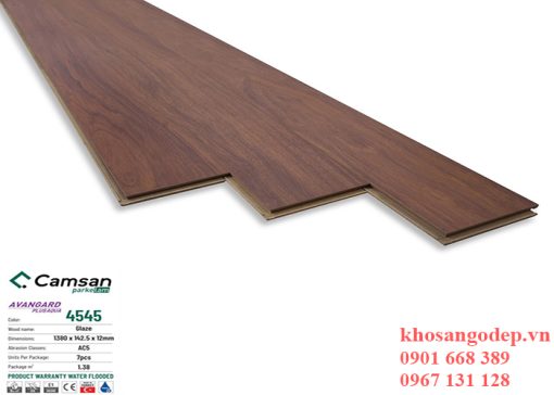 Sàn gỗ Camsan 12mm 4545 tại Hà Nội