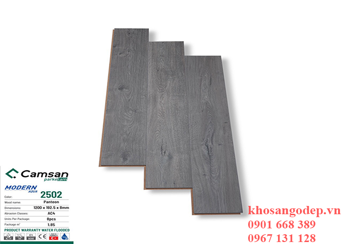 Sàn gỗ Camsan8mm 2502