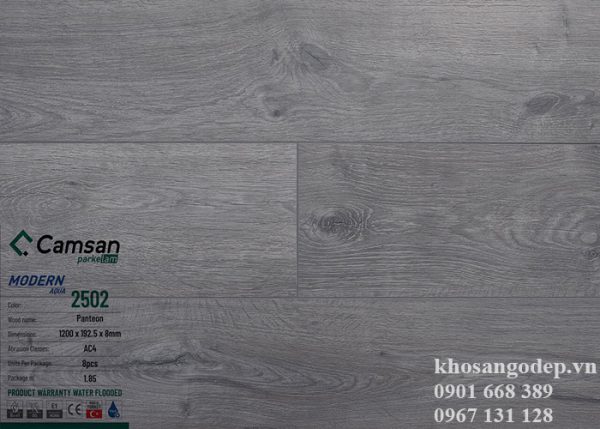 Sàn gỗ Camsan8mm 2502 tại Hà Nội