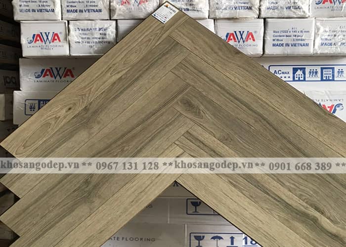 Sàn gỗ xương cá Clevel F683 tại Hà Nội