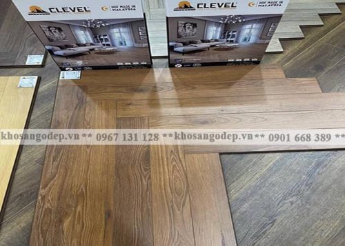 Sàn gỗ xương cá Clevel F685