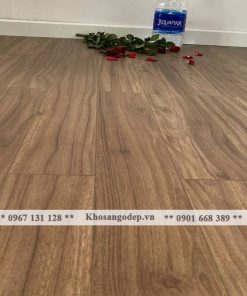 Thi công sàn gỗ pago Premium M8115 tại Thanh Trì