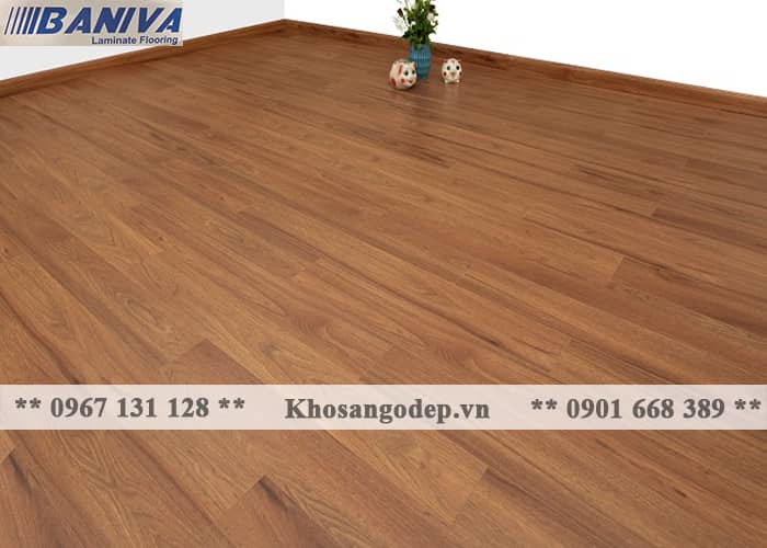 Thi công sàn gỗ Baniva A379