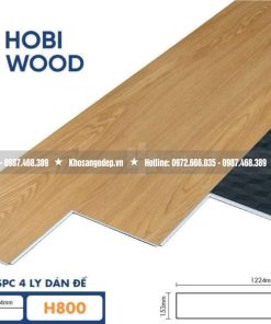 Sàn nhựa Hobi Wood H800