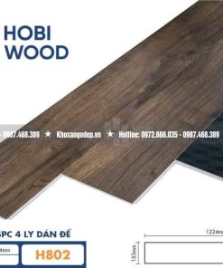 Sàn nhựa Hobi Wood H802