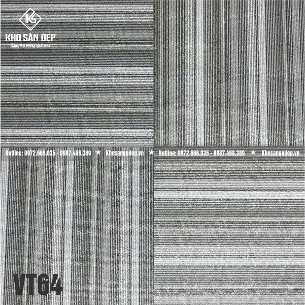 Sàn Nhựa Dán Keo Vân Thảm VT64