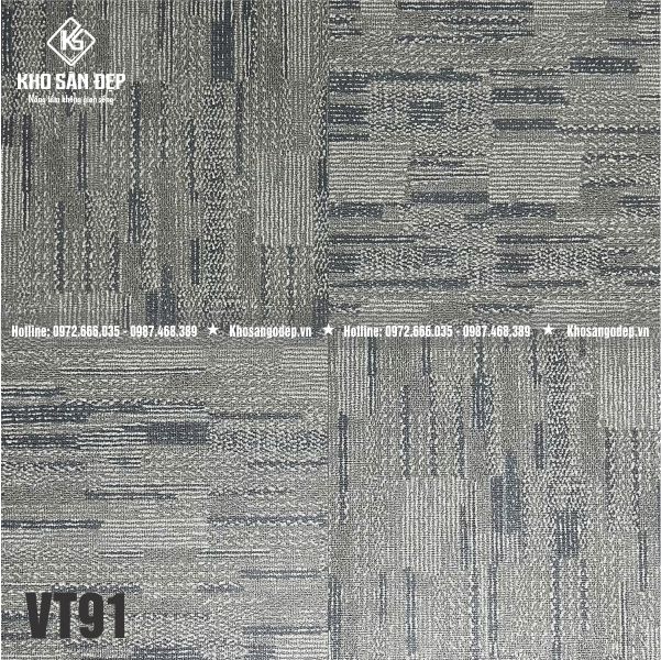 Sàn Nhựa Dán Keo Vân Thảm VT91