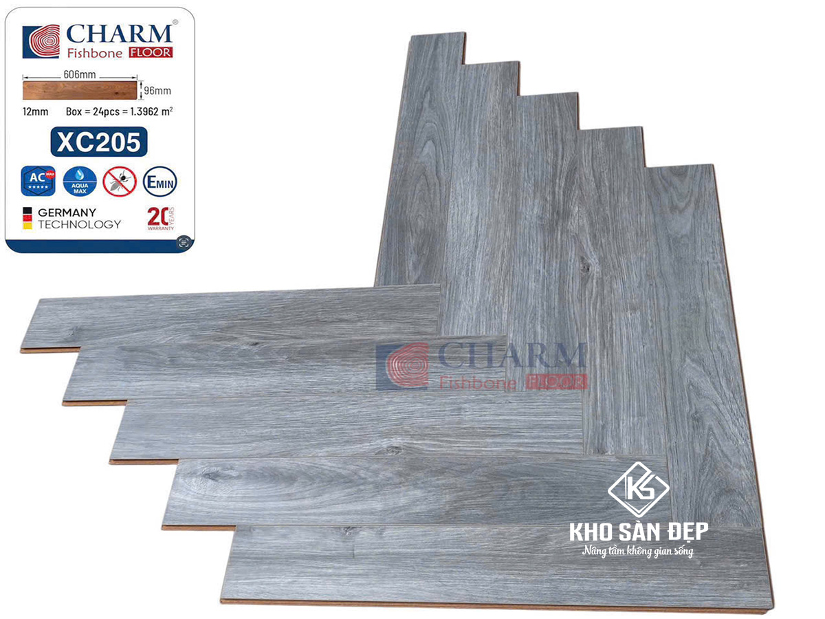 Sàn Gỗ Xương Cá Charm XC205